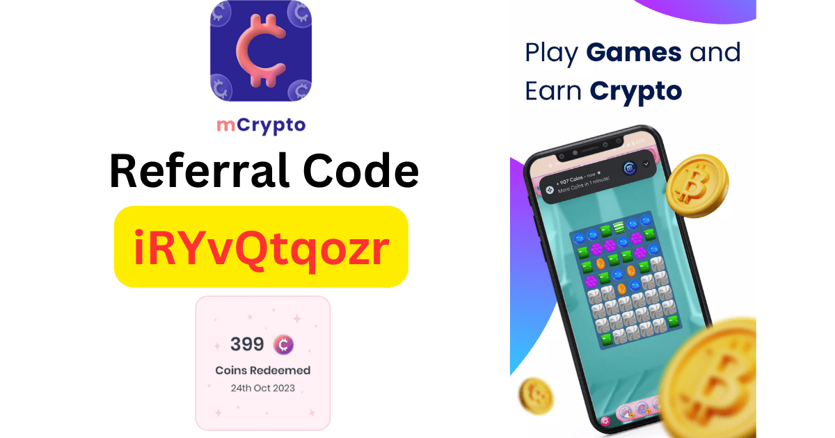 Download mCrypto Referral Code Get Free 500 Coin