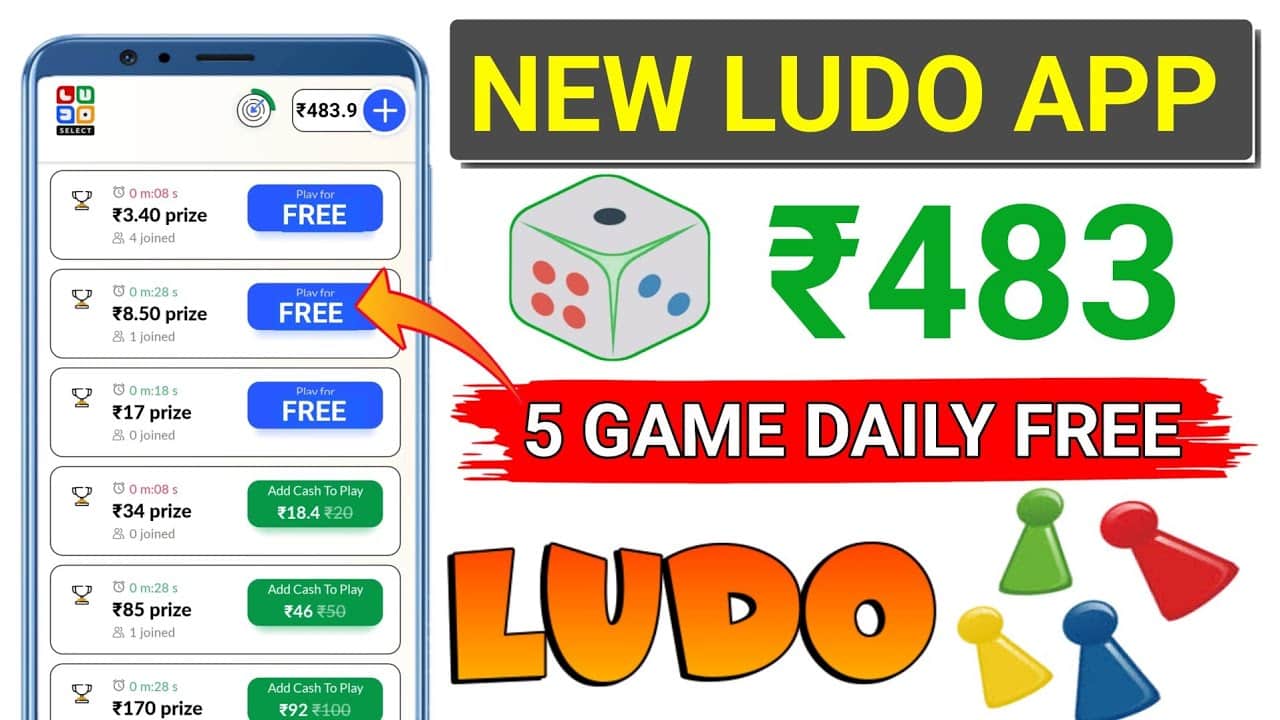 Ludo Select Referral Code Get Free 15% OFF