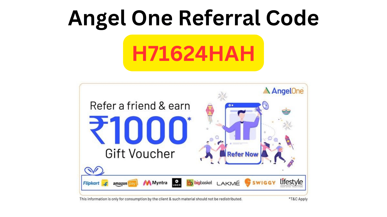 Angel One Referral Code Get Free ₹300 Amazon Gift Card