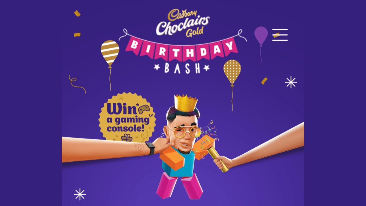 Cadbury Choclairs Gold Birthday Bash Win Free Gift