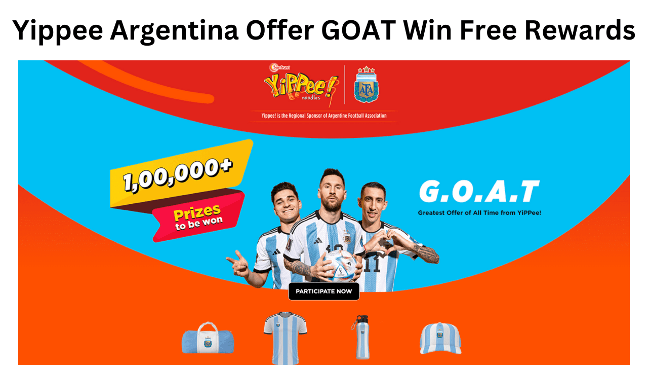 Yippee Argentina Offer GOAT Win Free Rewards