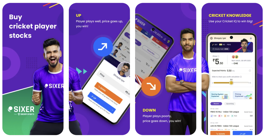 Sixer Referral Code 5A8JYQ Get ₹250 cashback 1st deposit