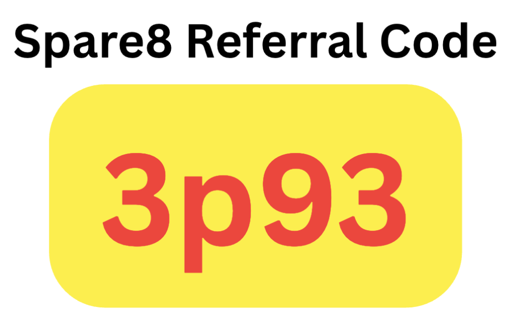 Spare 8 Referral Code 3p93 Get Free Gold up to ₹1000🎉