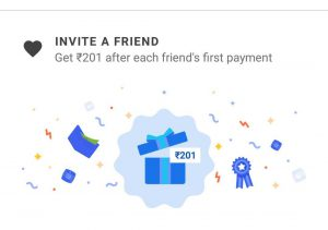 Google Pay Referral Code Tt7q9 is to Get Free ₹201